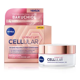NIVEA Cellular Expert Lift Saf Bakuchiol ve Hyaluronik Gündüz Kremi 50ml