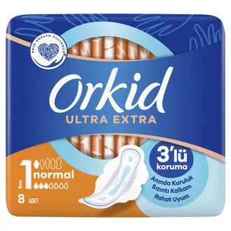 Orkid Ultra Extra Normal Tekli 8'li
