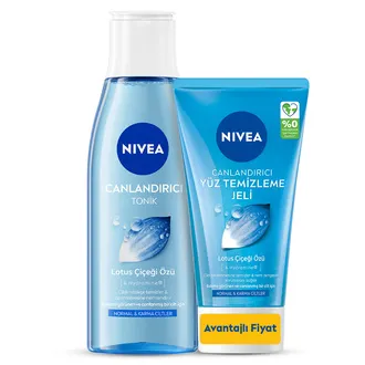 Nivea Essential Yüz Yıkama Jeli 150 Ml + Canlandırıcı Tonik 200 Ml