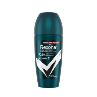 Rexona Men Invisible Black + White 72Sa Roll On 50 Ml