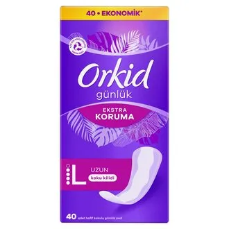 Orkid Günlük Ped Extra Koruma Uzun 40'lı