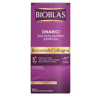 Bioblas Keratin & Kolajen Şampuan 360 Ml