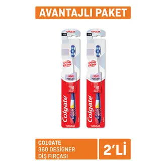 Colgate 360 Designer Diş Fırçası x 2
