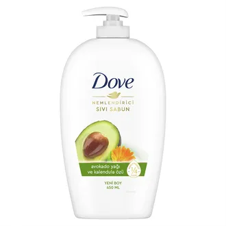 Dove Nemlendirici Sıvı Sabun Avokado Yağı ve Kalendula Özü 450 Ml