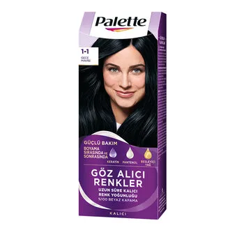 Palette Icc 1-1 Gece Mavisi Saç Boyası 110 Ml