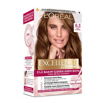 Excellence Creme 6.3 Açık Karamel Saç Boyası