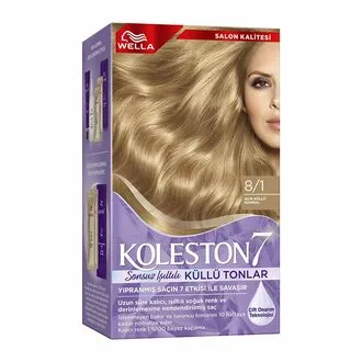 Koleston Supreme Sonsuz Işıltılı Küllü Tonlar Saç Boyası 8/1 Açık Küllü Kumral