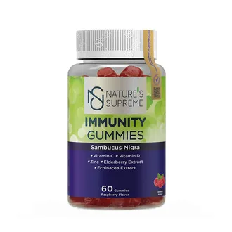 Nature's Supreme Immunity Gummies Sambucus Nigra 60'lı