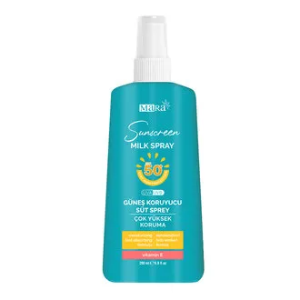 Mara Sunscreen Milk Çok Yüksek Korumalı Güneş Koruyucu Süt Spreyi SPF 50+ 200 ml
