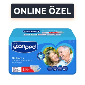 Canped Belbantlı Hasta Bezi Büyük 30'lu