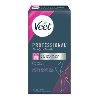 Veet Bacak & Vücut Bölgesi Sir Ağda Bantları 12'li