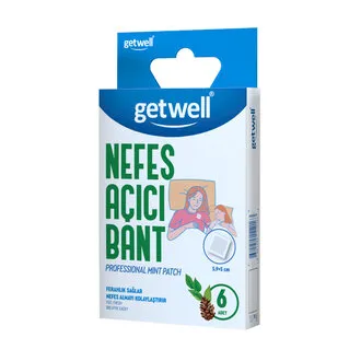 Getwell Nefes Açıcı Bant 6'lı