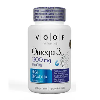 Voop Omega 3 1200 Mg 30 Kapsül