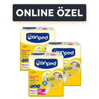 Canped Mesane Pedi Normal Online Paket 60'lı