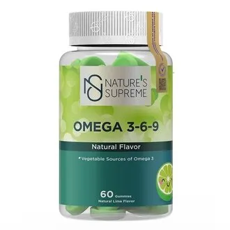 Nature's Supreme Omega 3-6-9 60'lı Çiğnenebilir Form