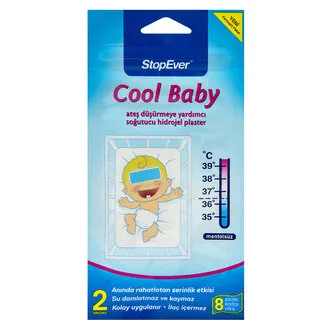 Stopever Cool Baby Ateş Düşürmeye Yardımcı Bant