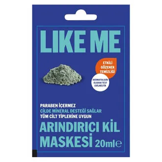 Like Me Arındırıcı Kil Maskesi 20 Ml