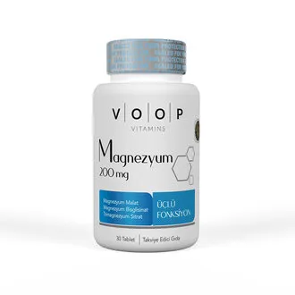 Voop Magnezyum 200 Mg 30 Tablet