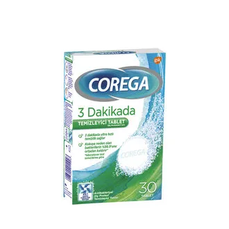 Corega Diş Protezi Temizleyici Tablet 30'lu