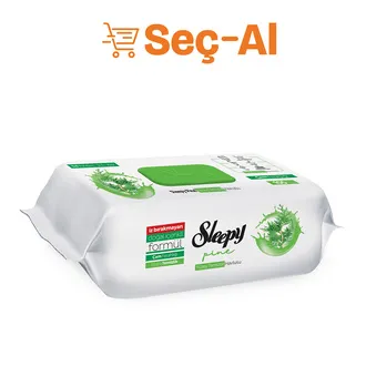 Sleepy Yüzey Temizlik Havlusu Çam Ferahlığı 100'lü