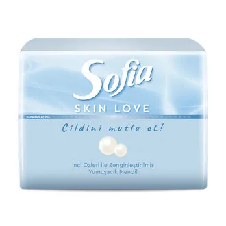 Sofia Skin Love Mini Mendil 75'li