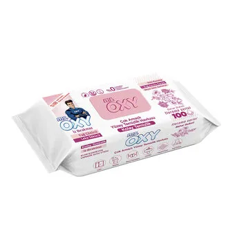 Mr. Oxy Yüzey Temizlik Havlusu Bahar Çiçekleri 100'lü