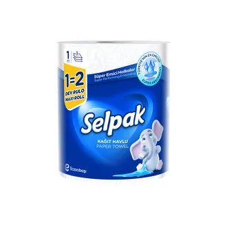 Selpak Havlu Dev Rulo 1=2