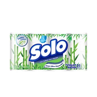 Solo Bambu Katkılı Tuvalet Kağıdı 16'lı