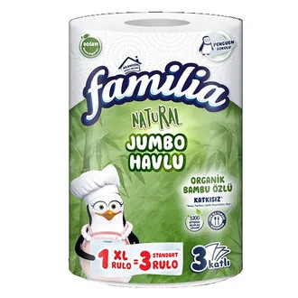 Familia Plus 1=3 Jumbo Dev Havlu