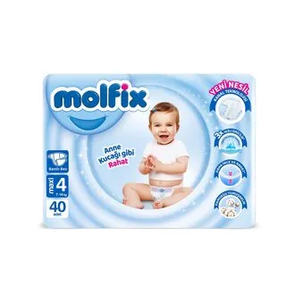 Molfix Avantajlı Paket 4 Beden Maxi 7-14 Kg 40'lı