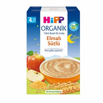 Hipp Organik İyi Geceler Elmalı Sütlü Tahıllı Ek Gıda 250 G