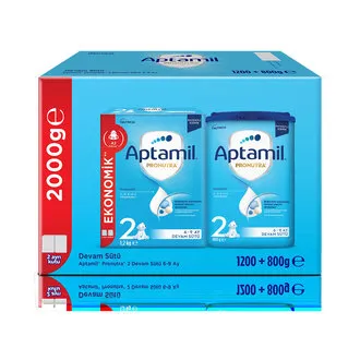 Aptamil Pronutra 2 Devam Sütü 1.200+800 G