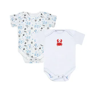 Kardelen Bb 2'li Kısakol Body Erkek 3-6 Ay