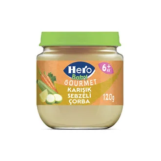 Hero Baby İlikli Kemik Sulu Karışık Sebzeli 120 G