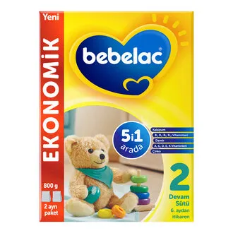 Bebelac Devam Sütü 2 800 G