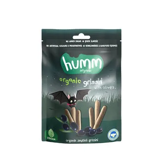 Humm Organic Organik Grissini Zeytinli 55 G