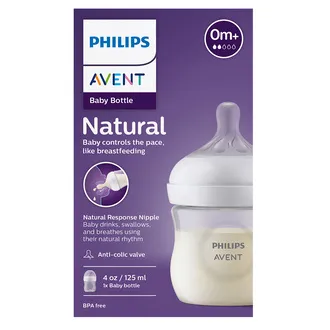 Philips Avent Doğal Tepkili 0+ Ay PP Biberon 125 Ml