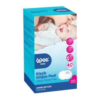 Wee Baby Klasik Göğüs Pedi 40'lı