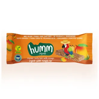 Humm Organic Yulaflı Mangolu Bar 27 G