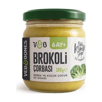 Veg&Bones Brokoli Çorbası 190 G