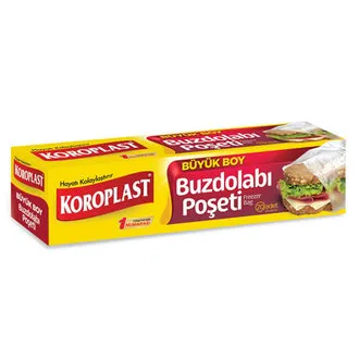 Koroplast Buzdolabı Poşeti Büyük Boy 20'Li