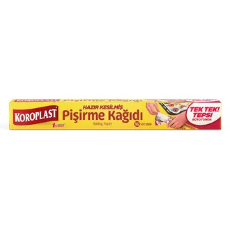 Koroplast Pişirme Kağıdı Hazır Kesilmiş 16'lı