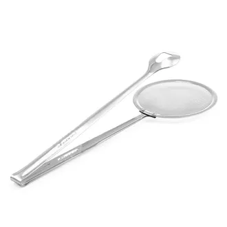 Touch Me Metal Süzgeçli Kepçe