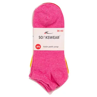 Sockswear Kadın Patik Çorap 5'li 36/40
