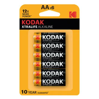 Kodak Xtralife Alkalin Kalem Pil AA 4+2