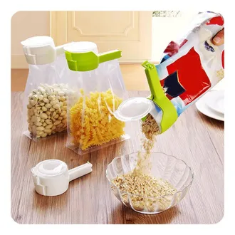 Touch Me 2'li Kapaklı Poşet Klipsi