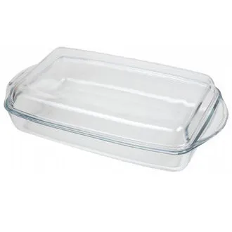 Paşabahçe Kapaklı Dikdörtgen Tencere Borcam 2 L