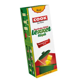 Cook Lezzet Küpü Kendinden Kilitli 7'li Torba