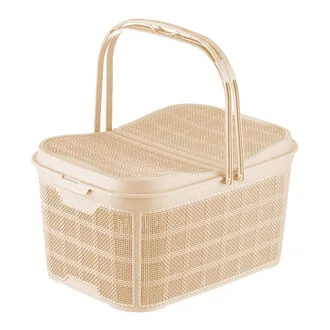 Bee Home Jute Piknik Sepeti 26 Lt