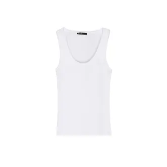 Nap Kadın Kaşkorse Atlet Beyaz M